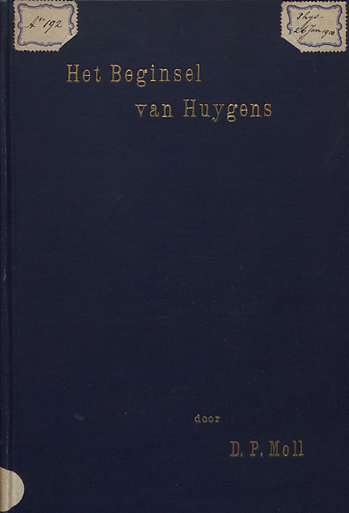 Het Beginsel Van Huygens